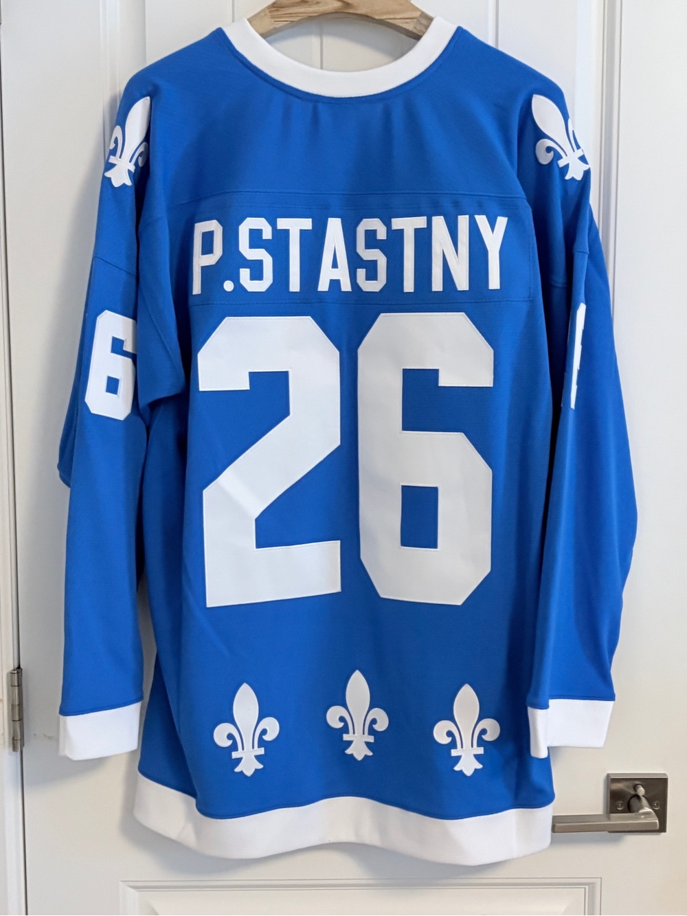 BNWT Authentic Nordiques Peter Šťastný Mitchell & Ness Vintage Jersey Size 2XL
